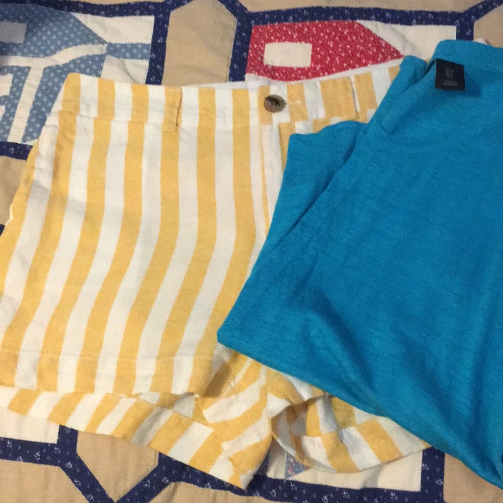 Linen shorts NWOT